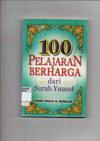 Image of 100 Pelajaran berharga dari Surah Yusuf
