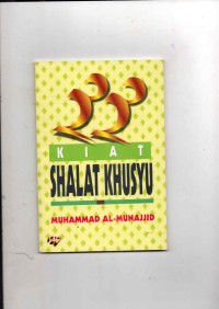 33 Kiat Shalat Khusyu